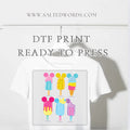 Disney Popsicles DTF Transfer