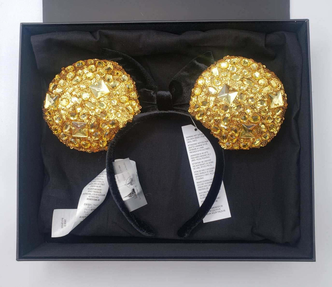 Walt Disney World 50th Anniversary Jeweled Ear Headband and Backpack for Adults Limited