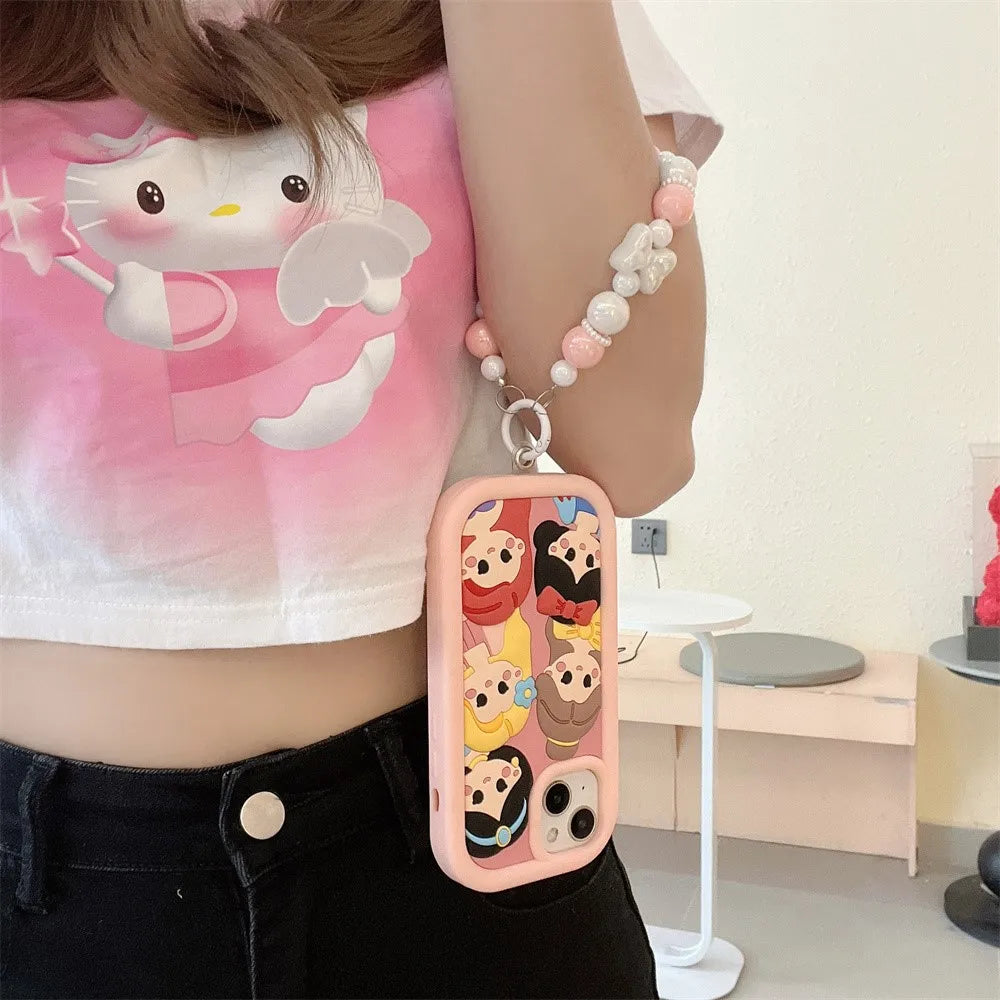 3D Stereoscopic Disney Jasmine The Princesses Phone Case