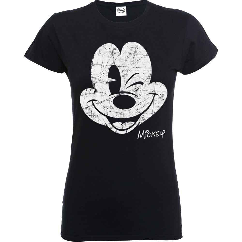 Disney Mickey Mouse Beaten Face [T-Shirt]